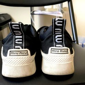 EUC Miu miu sneakers